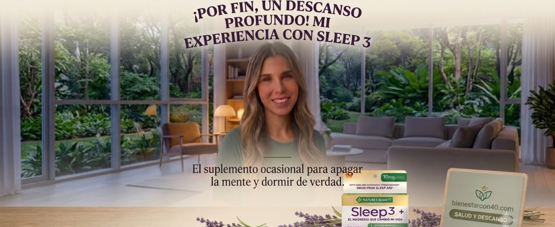 Sleep 3: mi aliado para esas noches en las que necesito desconectar de verdad
