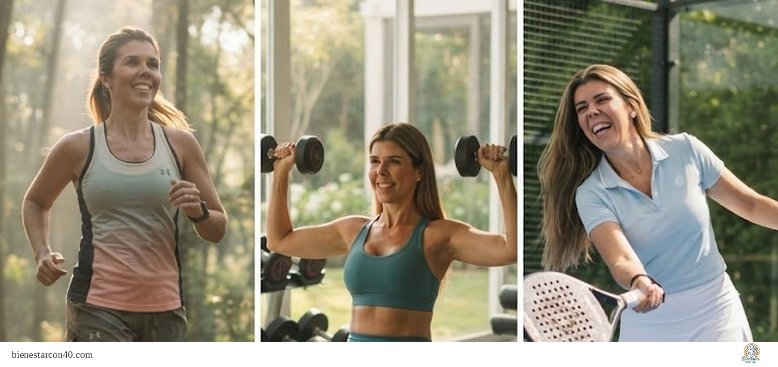 El ejercicio después de los 40: encuentra lo que te hace feliz